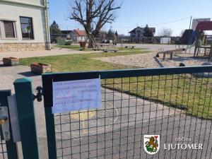 Prepoved uporabe zunanjih športnih igrišč in otroških igral v občini Ljutomer 3